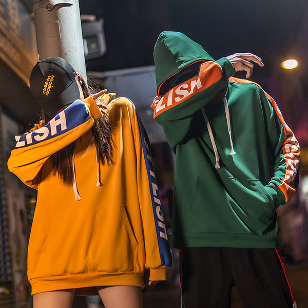 Ανδρικό φούτες  ευρύ μοτίβο με επιγραφή