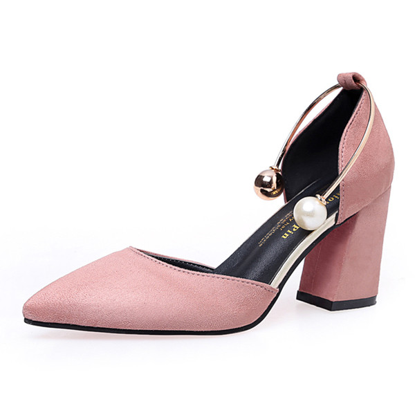 Elegáns női cipő öko velúrból, négy színben