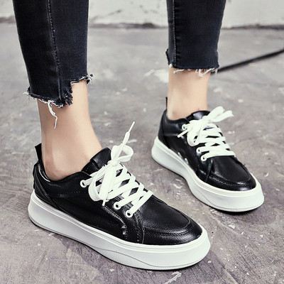 Ежедневни дамски кецове с висока подметка в три цвята