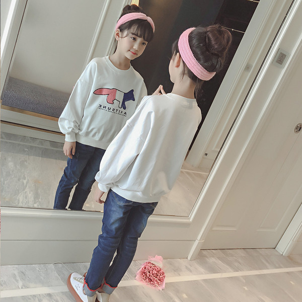 Детска блуза за момичета с апликация