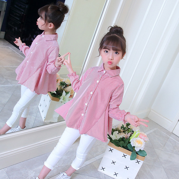 Παιδικό πουκάμισο με επιγραφή και κορδέλες για κορίτσια