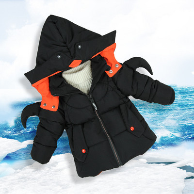 Νέο  παιδικό μπουφάν για αγόρια  με 3D εκτύπωση  στη κουκούλα - τέσσερα χρώματα