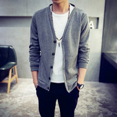 Мъжка жилетка с копчета подходяща за ежедневието