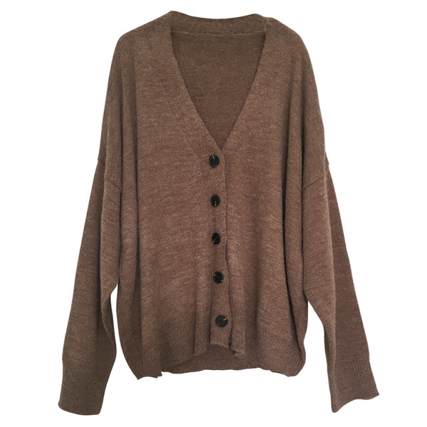 Дамска жилетка с копчета в няколко цвята