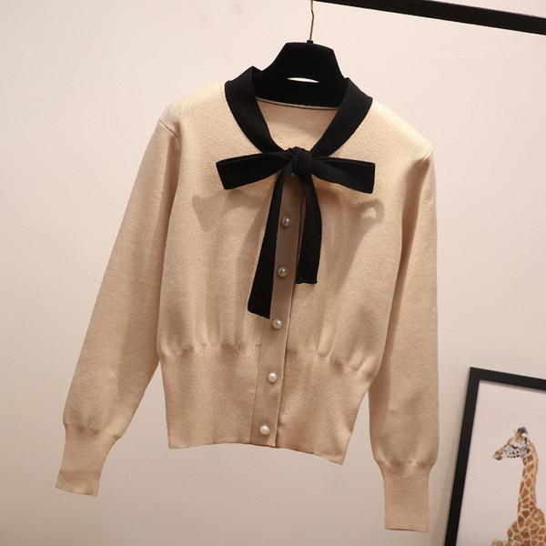 Актуална мека дамска жилетка с панделка в няколко цвята