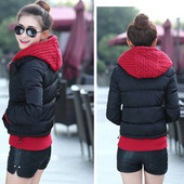 Модерно зимно яке в три цвята