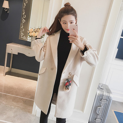 Palton de dama actual cu buzunare in doua culori