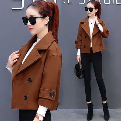 ΝΕΟ Μοντέρνο γυναικείο παλτό κοντό μοντέλο σε διάφορα χρώματα