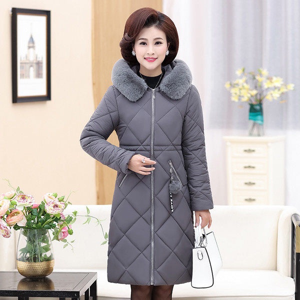 Модерно дълго дамско яке с качулка в четири цвята