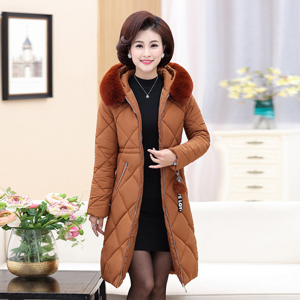 Модерно дълго дамско яке с качулка в четири цвята