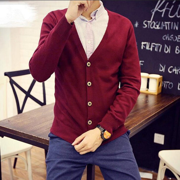 Ежедневна мъжка жилетка в различни цветове