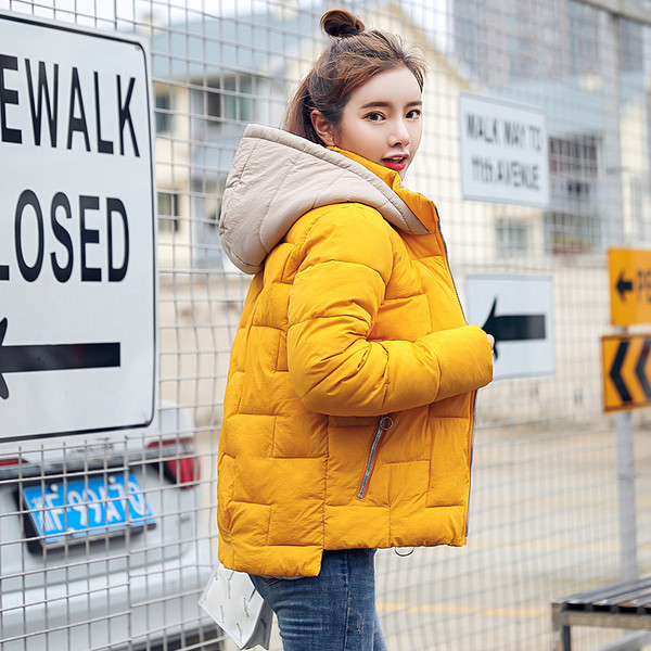 Jachetă elegantă de damă, cu glugă detașabilă