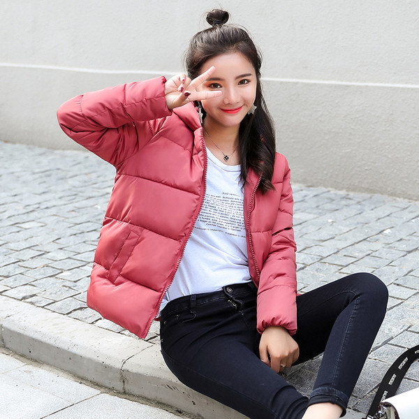 Стилно дамско яке с цип в няколко цвята