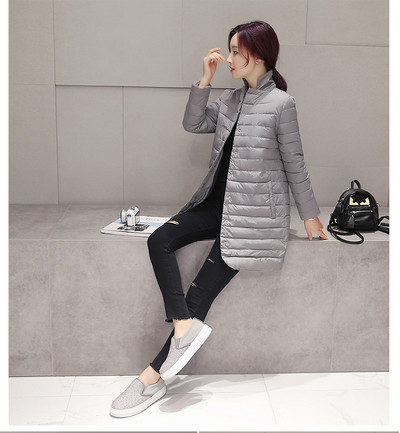 Дамско яке с метални копчета в пет цвята