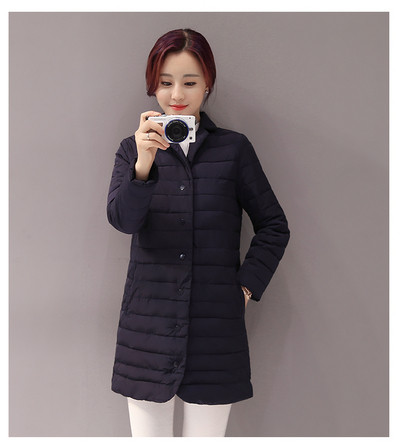 Дамско яке с метални копчета в пет цвята