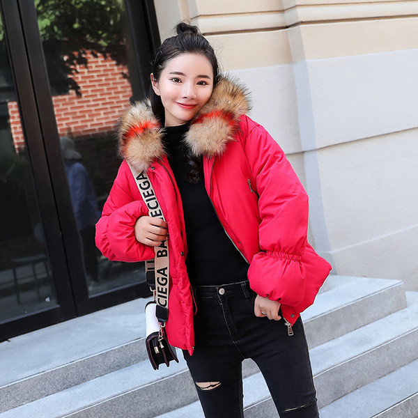 Дамско яке с пух в пет цвята