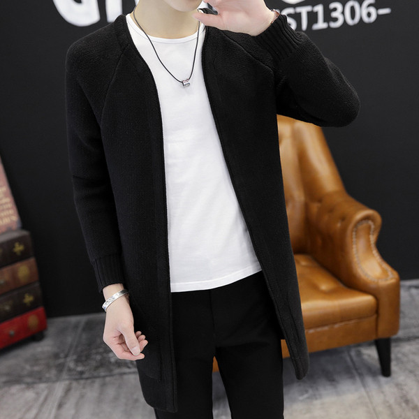 Елегантна мъжка дълга жилетка в няколко цвята