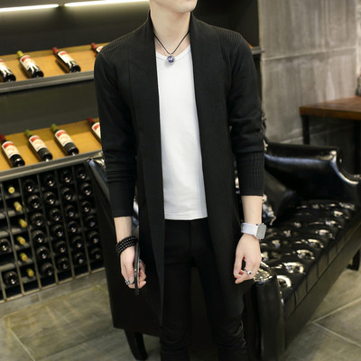 Eлегантна дълга мъжка жилетка в няколко цвята