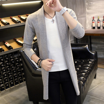 Eлегантна дълга мъжка жилетка в няколко цвята