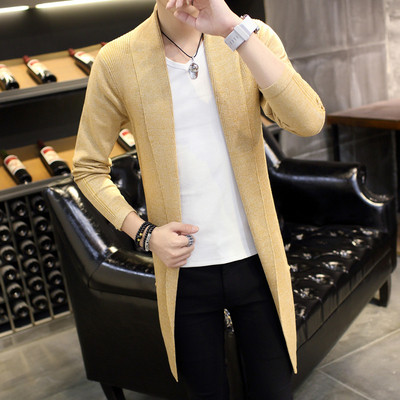 Eлегантна дълга мъжка жилетка в няколко цвята