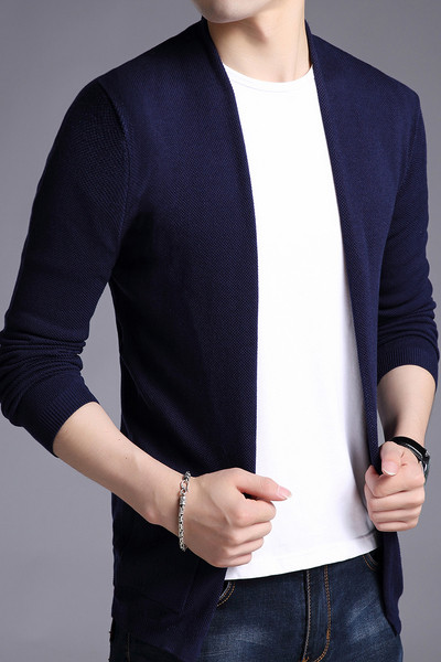 Семпла мъжка жилетка в три цвята