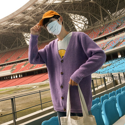 Μοντέρνα φαρδύ ανδρική ζακέτα σε διάφορα χρώματα