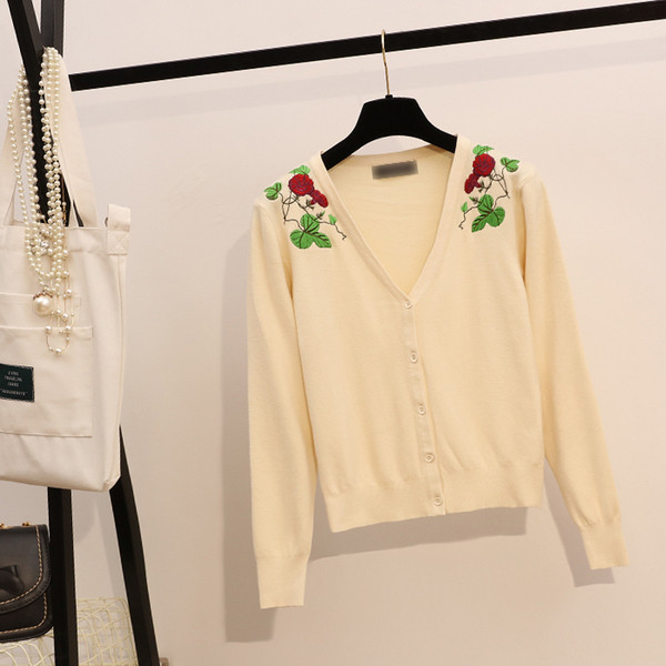 Актуален модел дамска жилетка с бродерия в няколко цвята