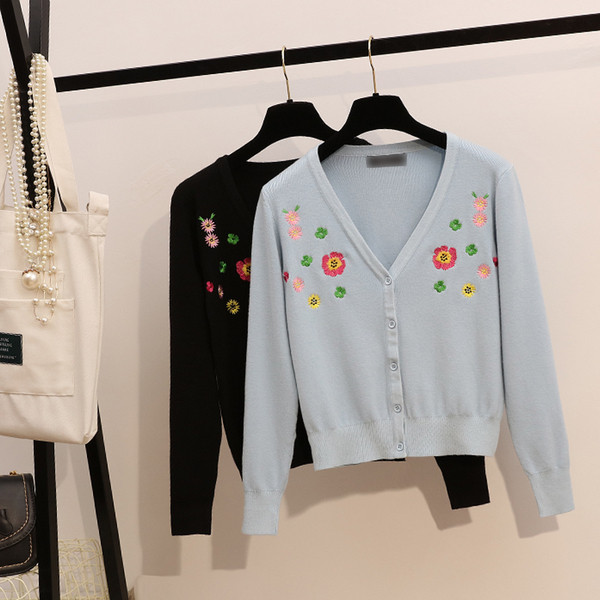 Vesta moderna de dama cu motive florale in cinci culori