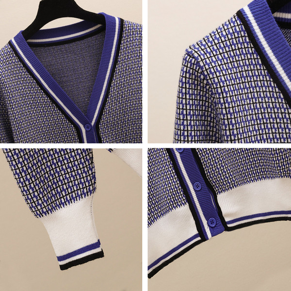 Нов модел дамска жилетка с V-образно деколте в два цвята