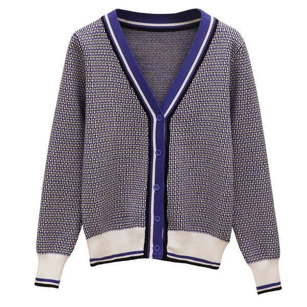 Нов модел дамска жилетка с V-образно деколте в два цвята