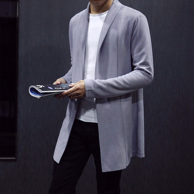 Модерна мъжка плътна жилетка в три цвята