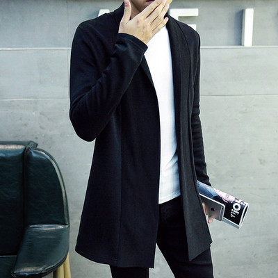 Модерна мъжка плътна жилетка в три цвята