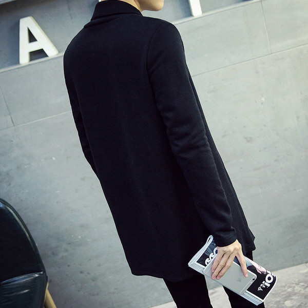 Модерна мъжка плътна жилетка в три цвята