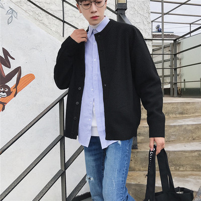 Vestă modernă pentru bărbați în negru