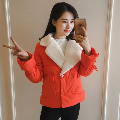 Дамско топло яке с копчета в няколко цвята