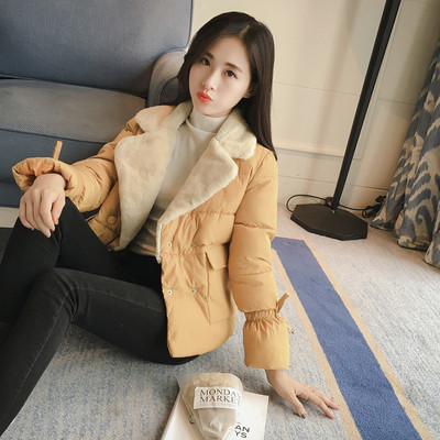 Дамско топло яке с копчета в няколко цвята