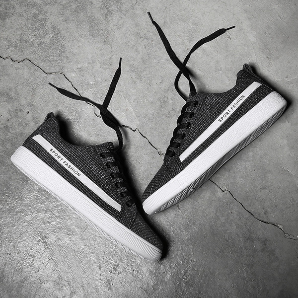 Férfi tornacipő három színben felirattal