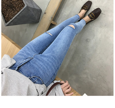 Γυναικεία τζιν σε δύο σχέδια - διάφορα χρώματα