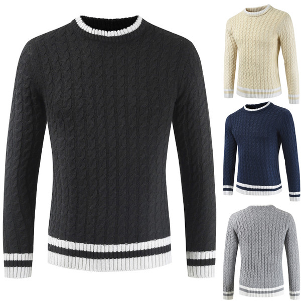 Мъжки стилен пуловер в четири цвята