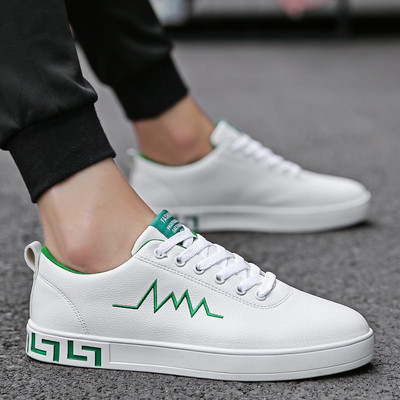 Актуални мъжки кецове в бял цвят