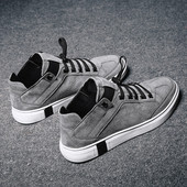 Мъжки модерни високи кецове в три цвята