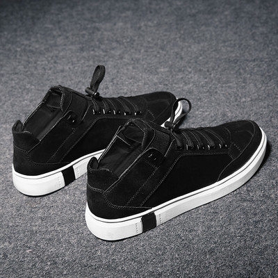 Мъжки модерни високи кецове в три цвята