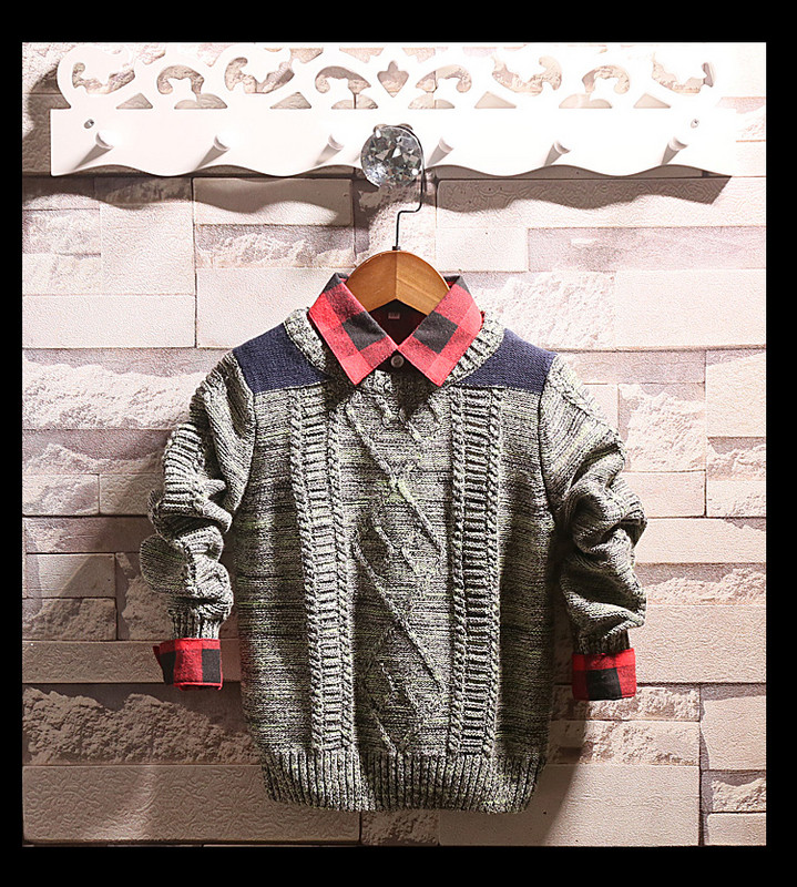 Modern gyerek pulóver fiúknak - három színben