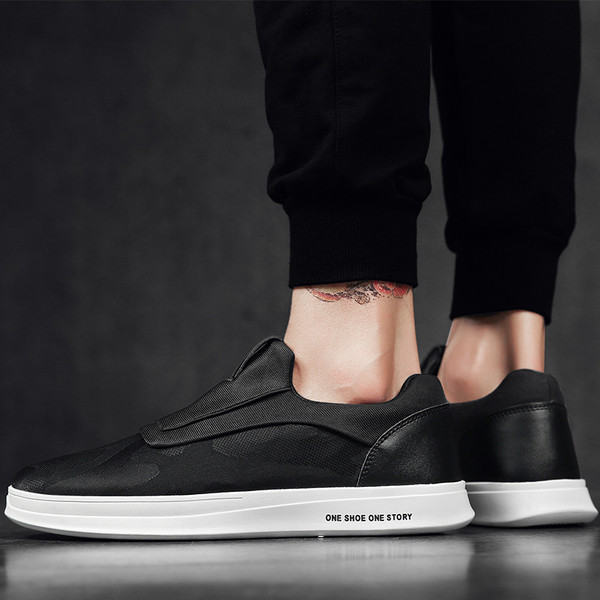 Мъжки елегантни камуфлажни маратонки в три цвята