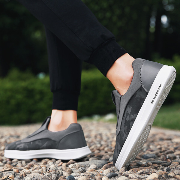 Мъжки елегантни камуфлажни маратонки в три цвята