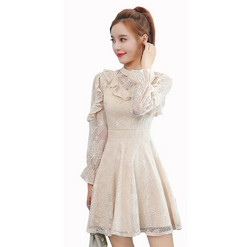 Rochie de dama cu decolteu O cu dantela