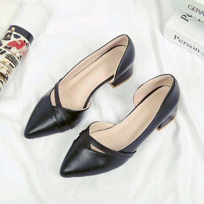 Mocasini eleganti de dama cu toc in trei culori