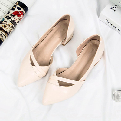 Mocasini eleganti de dama cu toc in trei culori