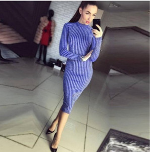 НОВО Стилна дамска плътна рокля в няколко цвята