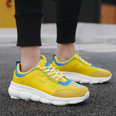 Небрежни мъжки маратонки с висока подметка